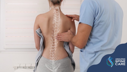 Chiropractic treatment, Back pain relief.