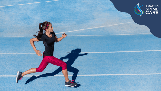 runner girl track
