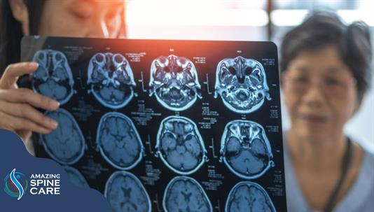 technicians showing x-rays