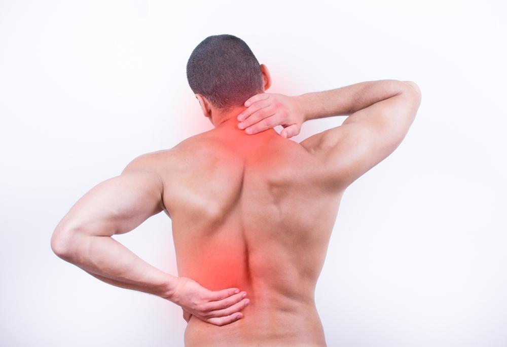 Man with back pain